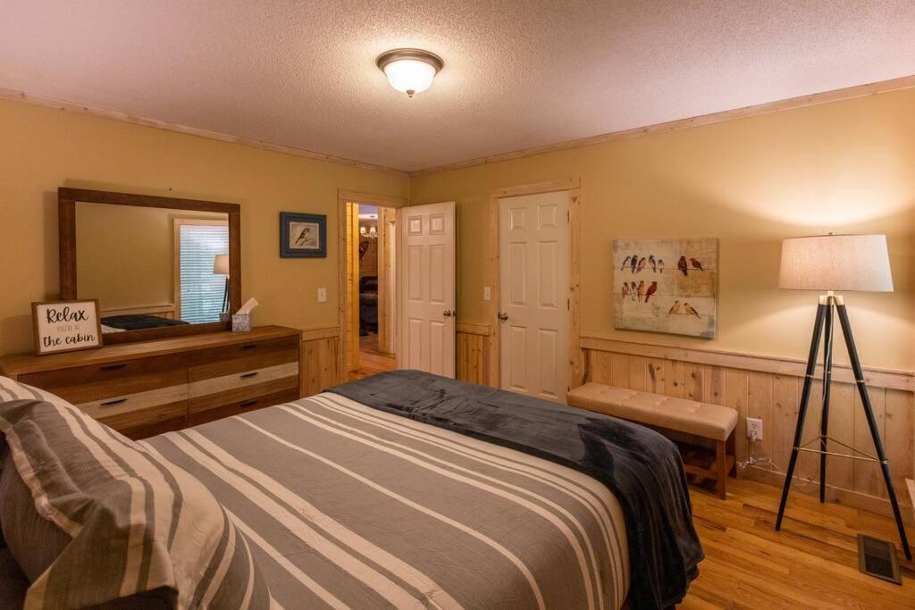 Pet Friendly Luxury Cabin Near Helen With Fire Pit Cleveland Exterior foto
